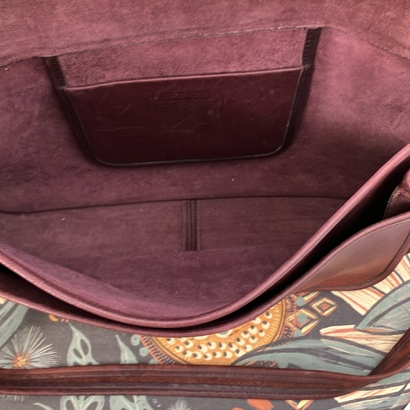 Vintage Coach Metropolitan Briefcase No213-5743 in Red Mahogany - Picture 13 of 15